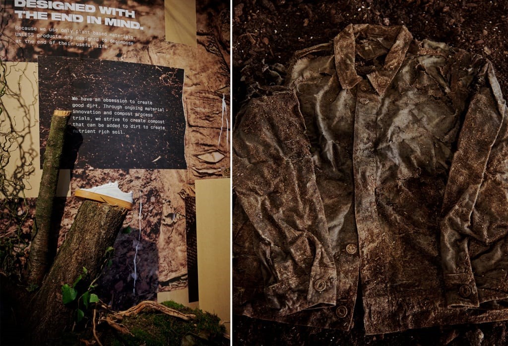 Under Armour designed a plant-based clothing line that you can bury in your backyard | DeviceDaily.com Under Armour designed a plant-based clothing line that you can bury in your backyard | DeviceDaily.com