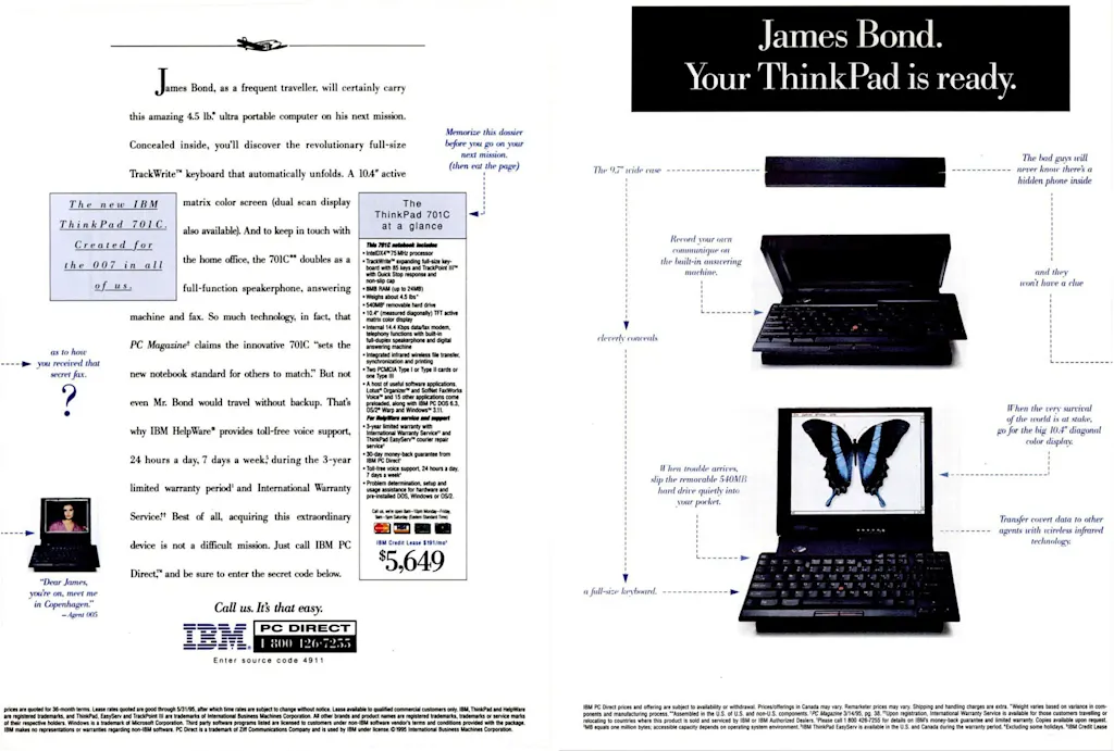 This IBM ThinkPad was astounding in 1995—and still is | DeviceDaily.com