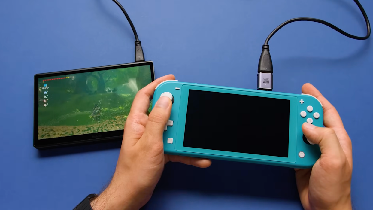 This HDMI mod lets you play Nintendo Switch Lite on a big screen | DeviceDaily.com This HDMI mod lets you play Nintendo Switch Lite on a big screen | DeviceDaily.com
