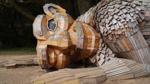‘We are drowning in trash’: How this Danish artist’s sculptures put a global spotlight on recycling