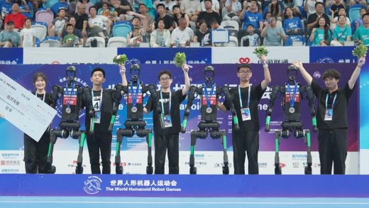 China’s inaugural ‘Robot Olmypics’ delivers impressive feats and disastrous falls