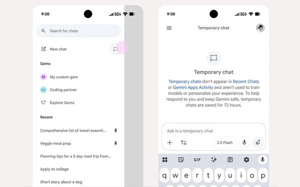 Google Gives Gemini AI Chat Memory And Delete Functions | DeviceDaily.com