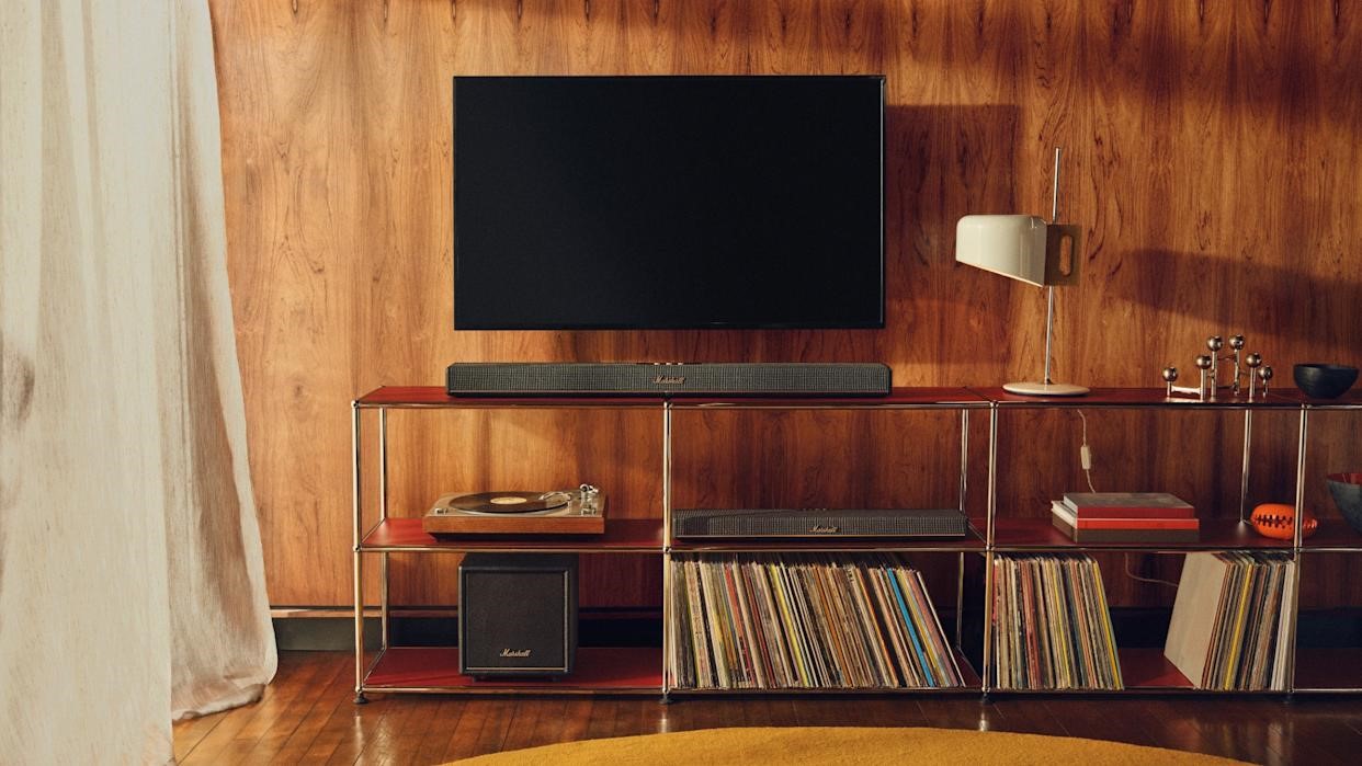 Marshall adds a subwoofer and compact soundbar to its Heston TV audio lineup | DeviceDaily.com