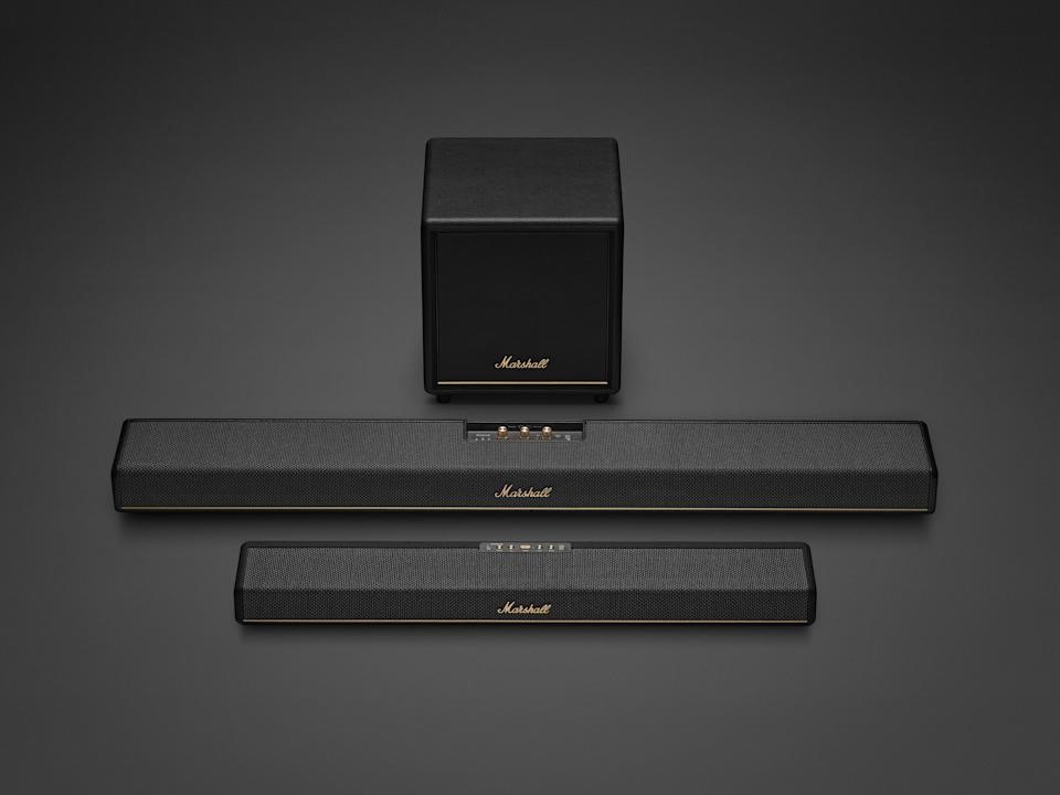 Marshall adds a subwoofer and compact soundbar to its Heston TV audio lineup | DeviceDaily.com