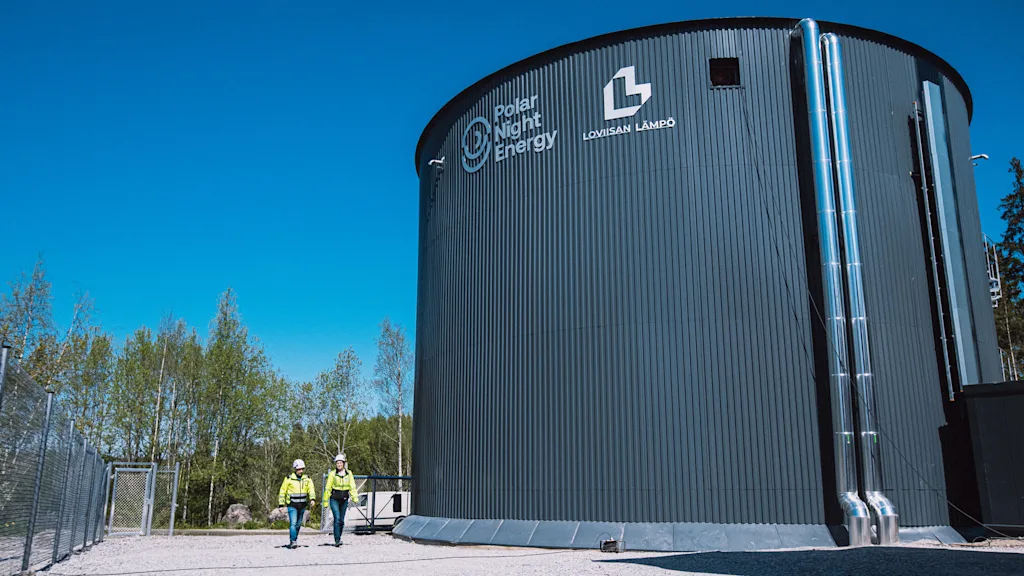 In Finland, this giant battery is helping heat apartments and offices—using sand | DeviceDaily.com In Finland, this giant battery is helping heat apartments and offices—using sand | DeviceDaily.com