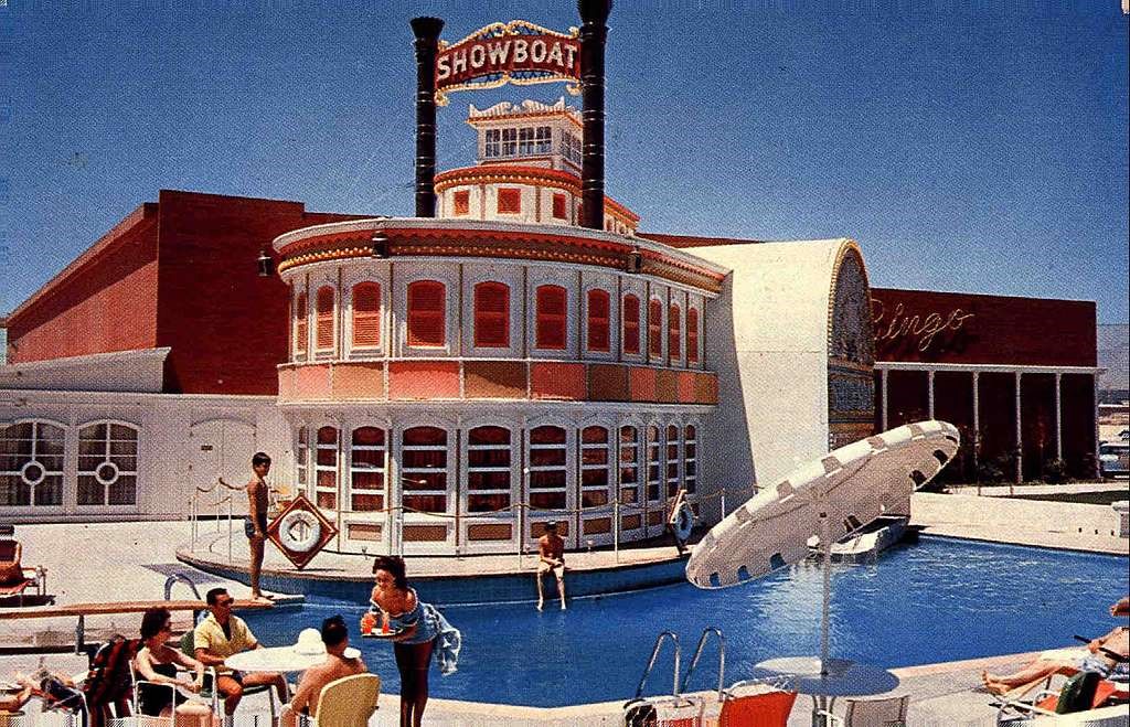Looking to the future: what will the casinos of tomorrow look like? | DeviceDaily.com Swimming pool at the Showboat Hotel and Casino, seen in 1961. | DeviceDaily.com