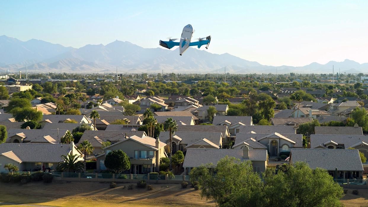 Two Amazon Prime Air drones crashed in Arizona | DeviceDaily.com