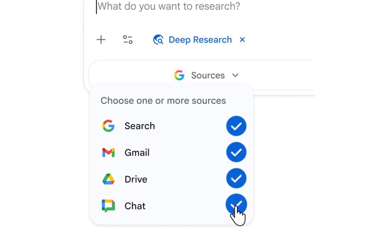 Google Gemini can now do deep research on your Gmail and Drive data | DeviceDaily.com