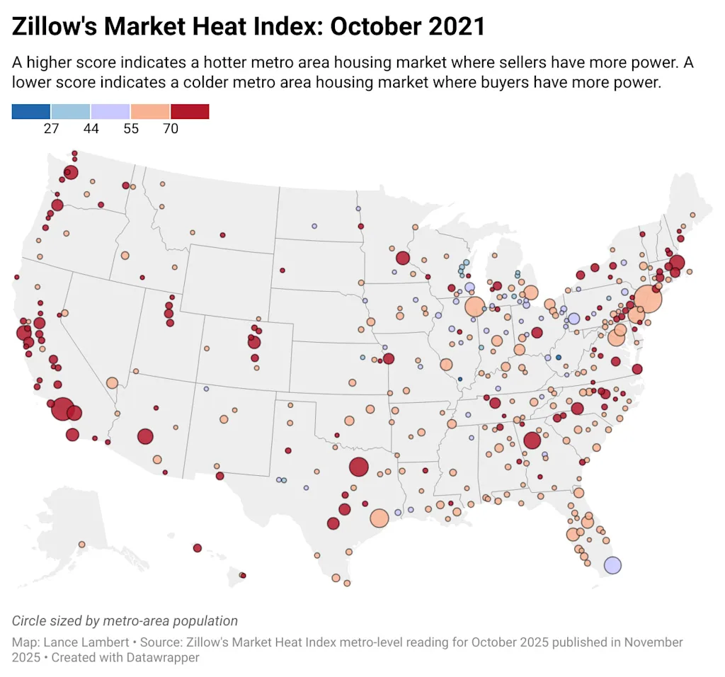 Housing market shift: Zillow’s updated ratings show the power balance in 250-plus metros | DeviceDaily.com Housing market shift: Zillow’s updated ratings show the power balance in 250-plus metros | DeviceDaily.com