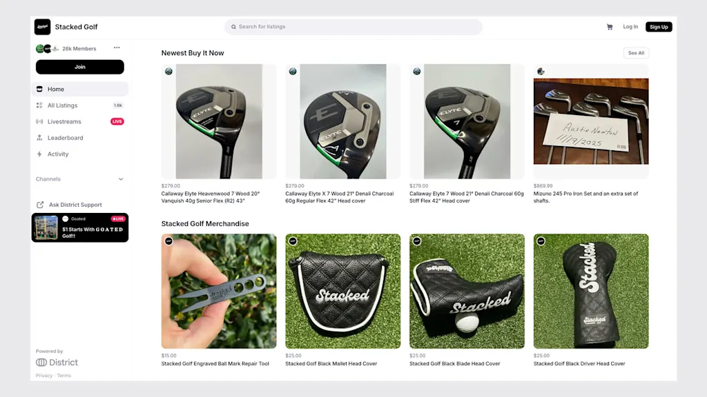 How one couple turned a few found golf balls into the booming live-selling site Stacked Golf | DeviceDaily.com