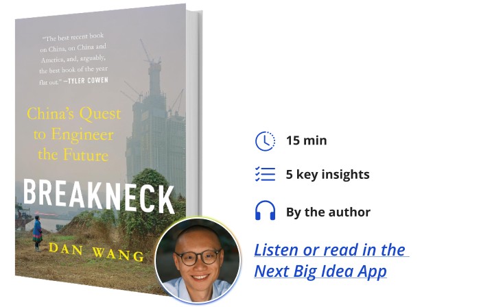 Dan Wang Breakneck Next Big Idea Club Book Bite | DeviceDaily.com