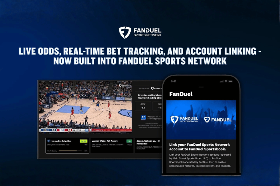 FanDuel and FanDuel Sports Network launch bet tracking across NBA and NHL games | DeviceDaily.com