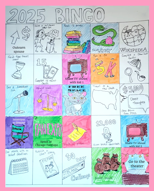 New Year’s resolutions don’t work: Try this bingo card instead | DeviceDaily.com