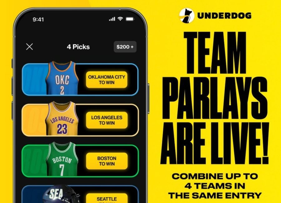 Underdog launches team parlays to challenge multi-pick sports betting markets trend | DeviceDaily.com