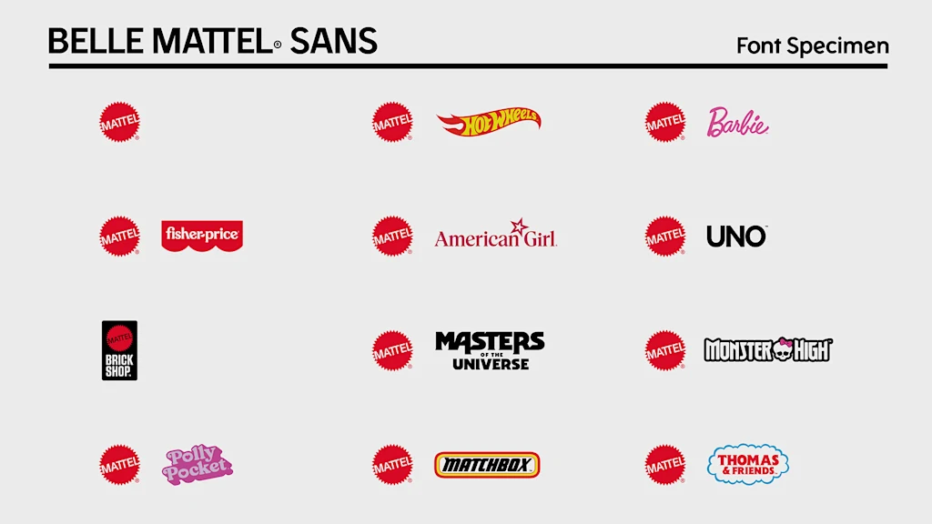 Mattel has a new custom font, and it’s full of playful hidden details | DeviceDaily.com