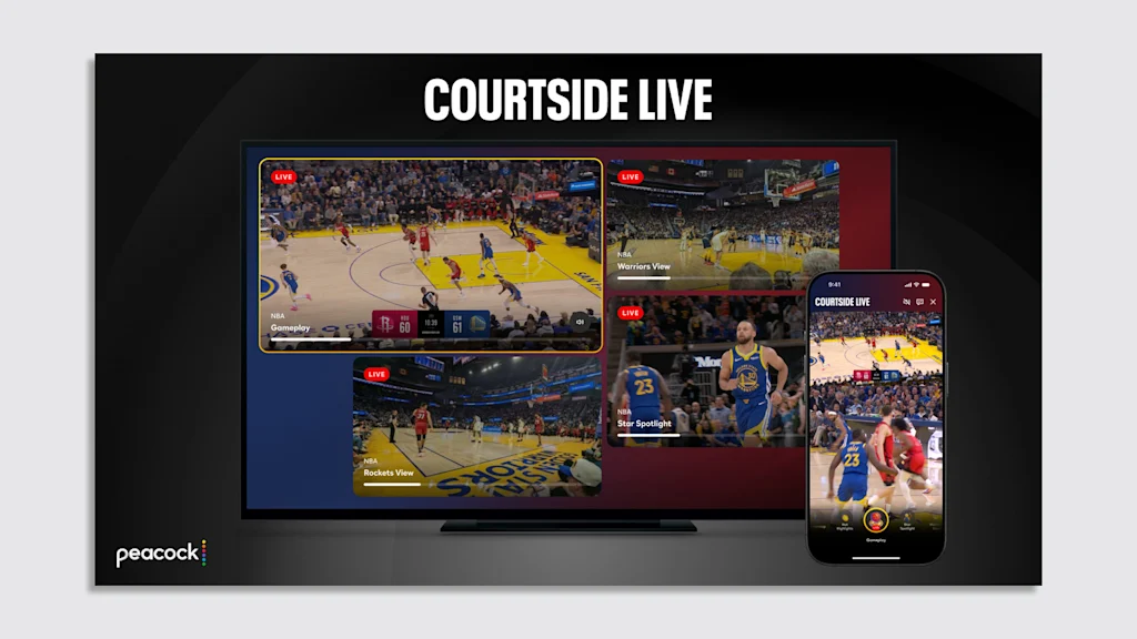 Peacock’s new feature lets you sit courtside at the NBA All-Star Game | DeviceDaily.com