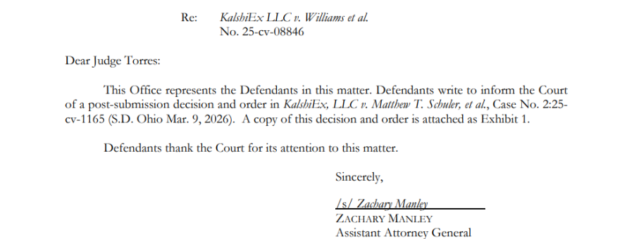 Ohio federal judge rejects Kalshi injunction over sports event prediction markets dispute | DeviceDaily.com Ohio federal judge rejects Kalshi injunction over sports event prediction markets dispute | DeviceDaily.com