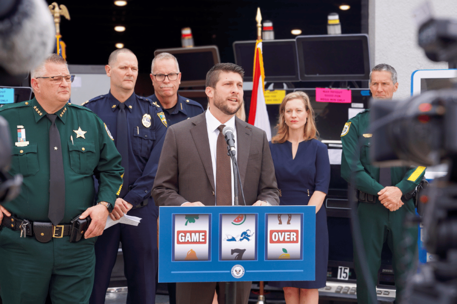 Florida gambling crackdown seizes 623 machines in sweep across four counties | DeviceDaily.com