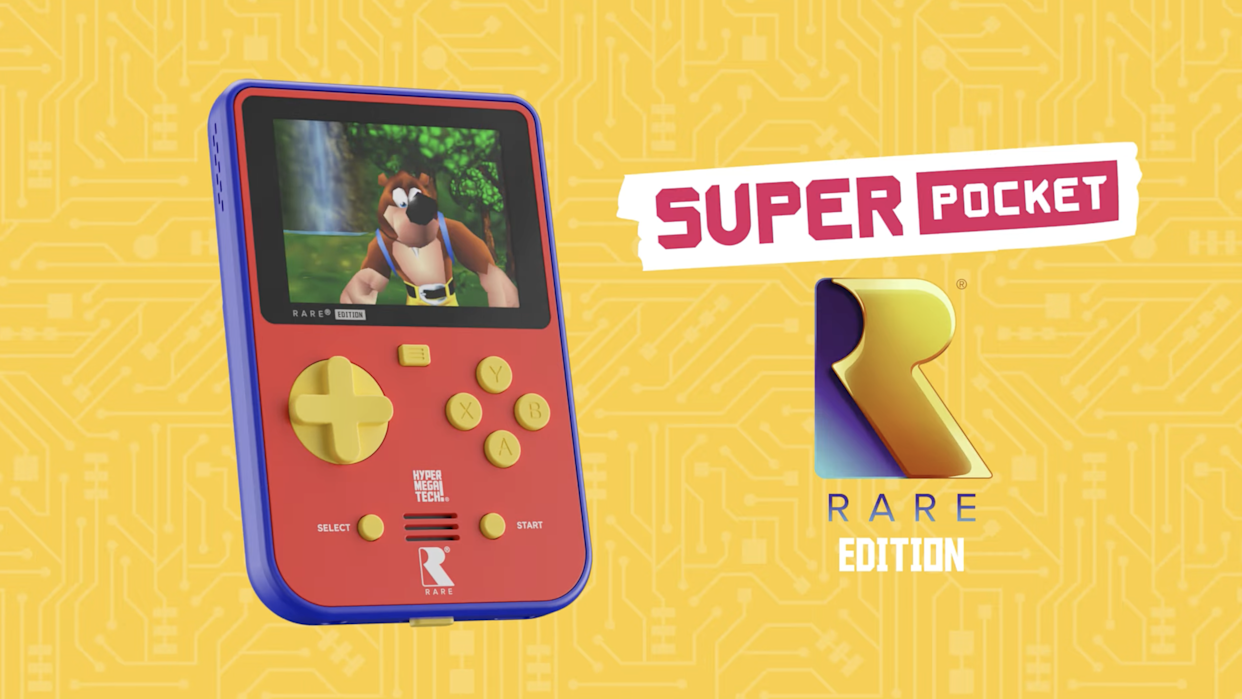 This retro-inspired handheld comes with Banjo-Kazooie and Battletoads built in | DeviceDaily.com