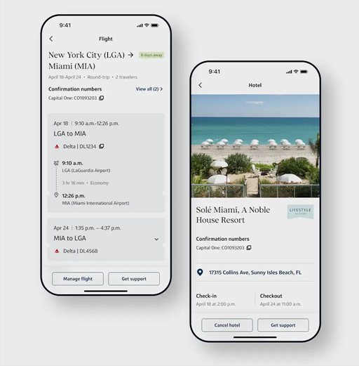 Amex Platinum and Chase Sapphire made airport lounges the ultimate perk. Capital One’s new travel app targets the next step | DeviceDaily.com Amex Platinum and Chase Sapphire made airport lounges the ultimate perk. Capital One’s new travel app targets the next step | DeviceDaily.com