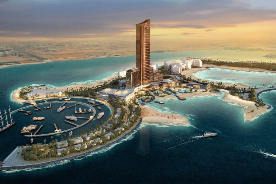 Construction resumes at Wynn Al Marjan Island resort project in UAE amid Iran tensions | DeviceDaily.com Construction resumes at Wynn Al Marjan Island resort project in UAE amid Iran tensions | DeviceDaily.com