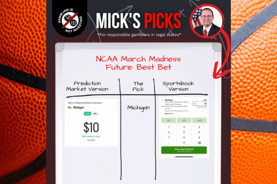 Kalshi and Gambling Is Not Investing clash over March Madness bets as ‘Mick’s Picks’ campaign launches | DeviceDaily.com