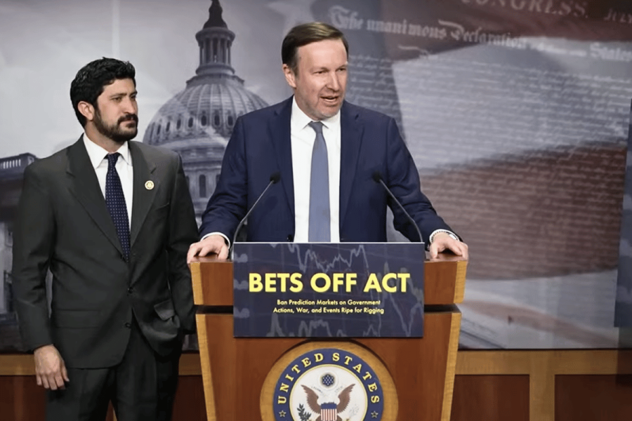 Lawmakers unveil BETS OFF Act targeting prediction markets linked to government | DeviceDaily.com Lawmakers unveil BETS OFF Act targeting prediction markets linked to government | DeviceDaily.com