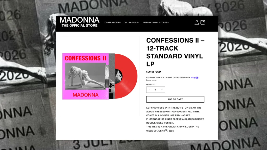 For her ‘Confessions’ sequel, Madonna takes Helvetica to the club | DeviceDaily.com
