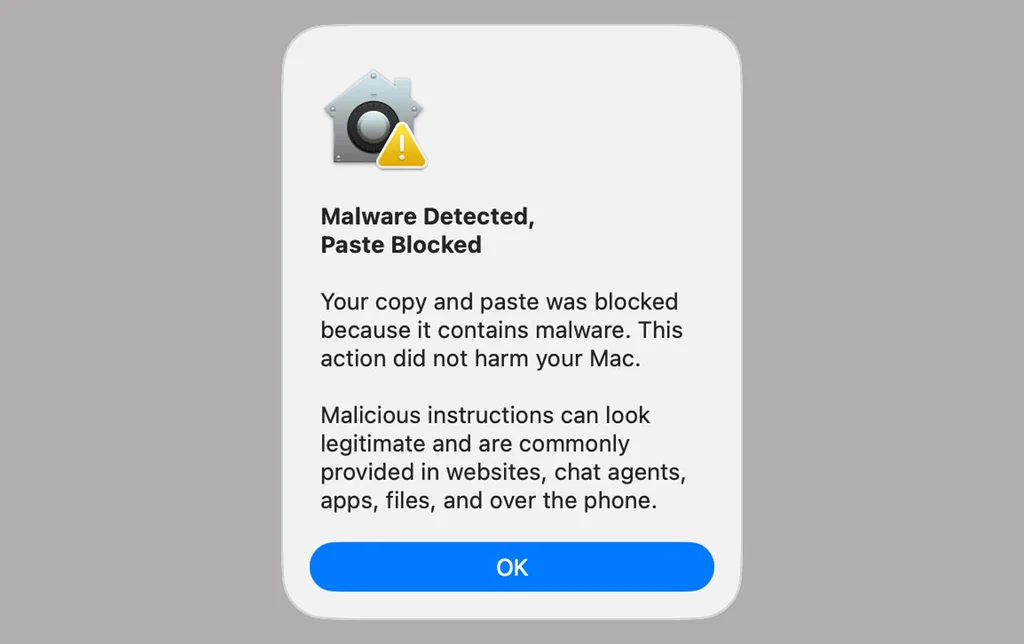 Apple users beware: This ‘copy-paste’ scam could allow someone to take control of your Mac | DeviceDaily.com