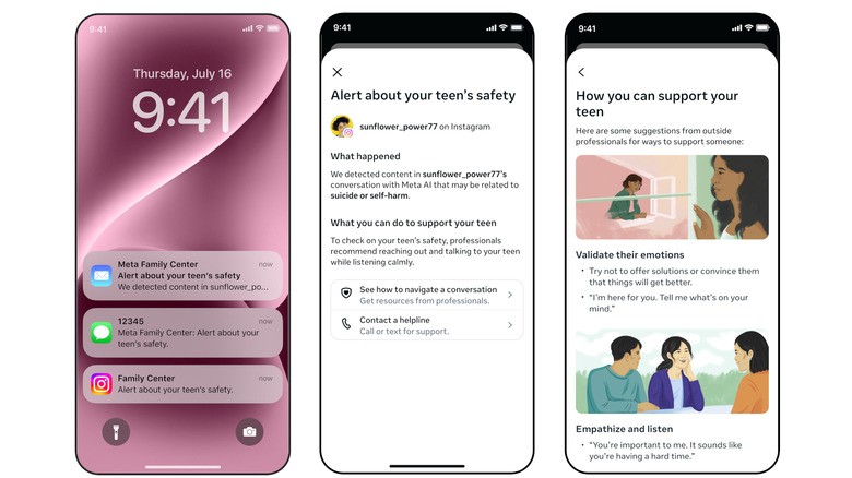 Meta will alert parents is their teens discuss self harm | DeviceDaily.com Meta will alert parents is their teens discuss self harm | DeviceDaily.com