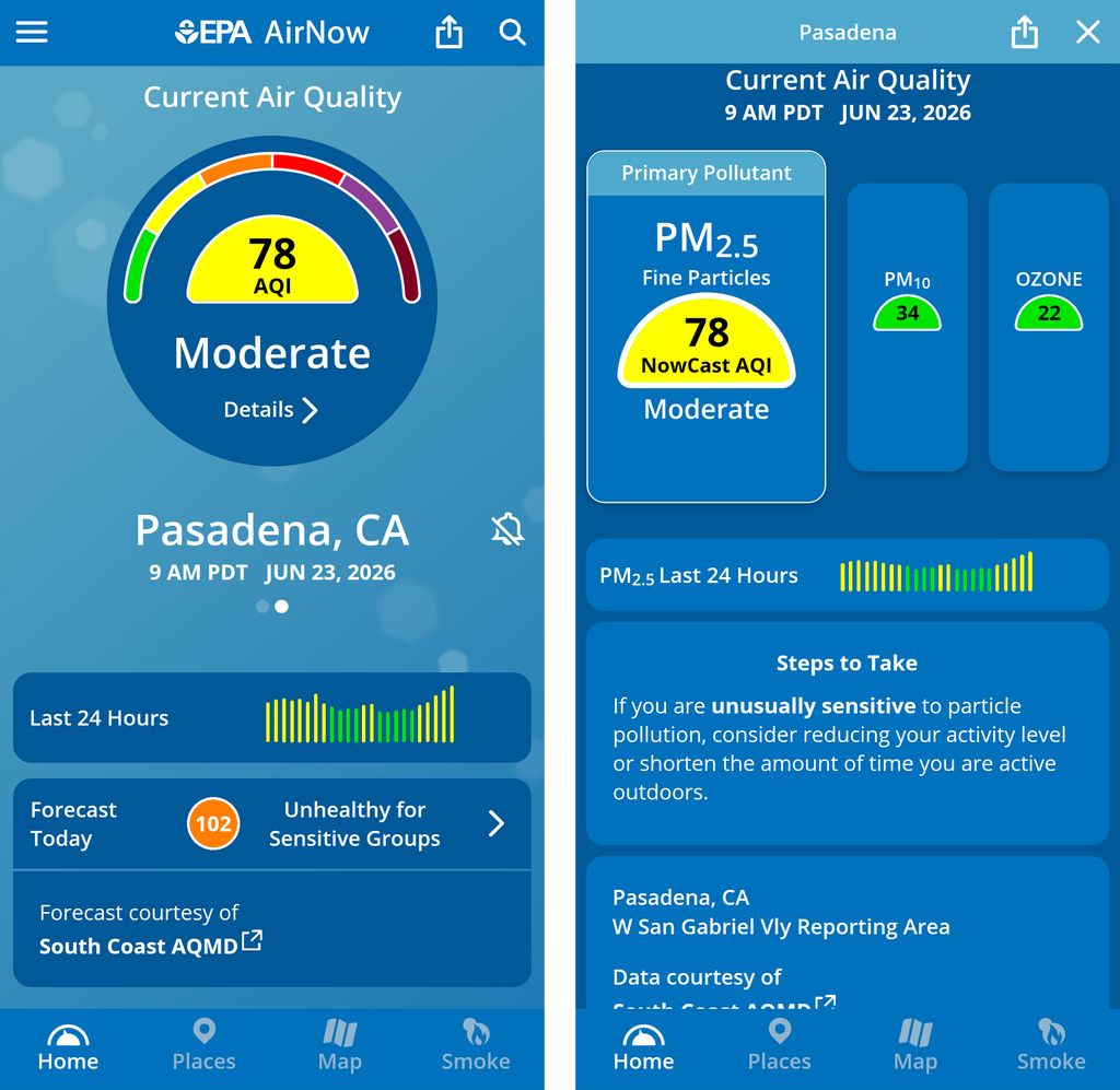 The essential air quality apps to help you navigate wildfire season | DeviceDaily.com The essential air quality apps to help you navigate wildfire season | DeviceDaily.com
